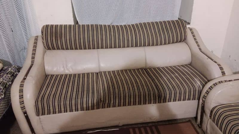 Sofa set / 6 seater sofa / wooden sofa /poshish sofa 1