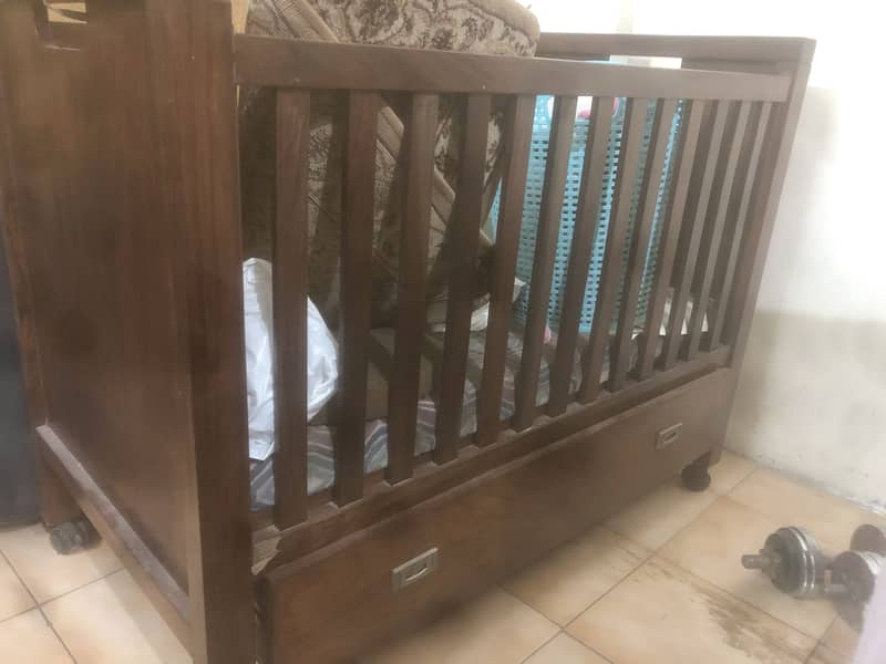 Baby Cot ( Wooden ) 1