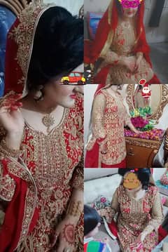 bridal lehenga in throw away pp