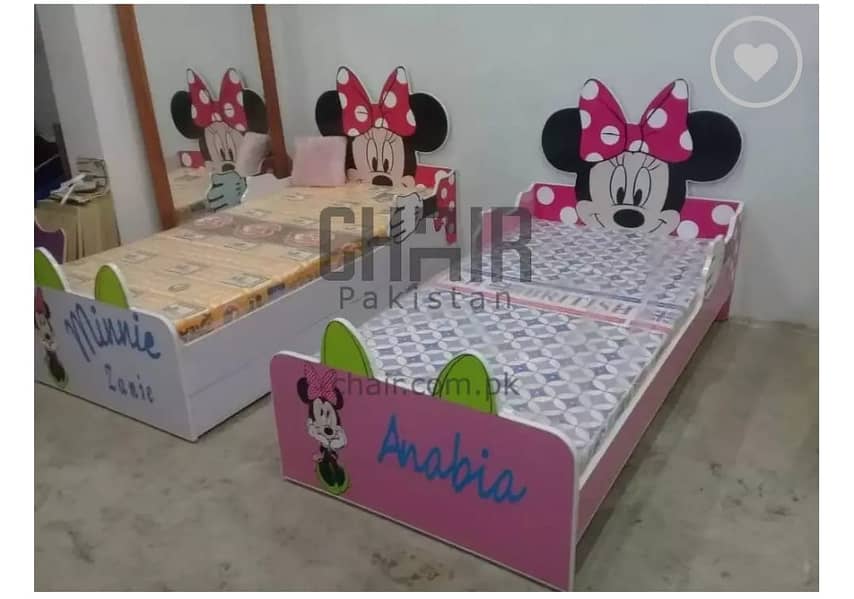 Kids bed | baby Bed | kids wooden bed | Kid Furniture | Double bed 14