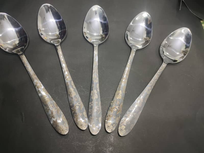 Stainless Steel Spoon | Spoon | Spoon set | چمچ 0