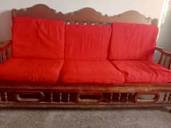 Urgent Wooden sofa for sale