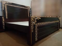 Bed Set King Size with Dressing Mirror & Side Tables 0322-5545400