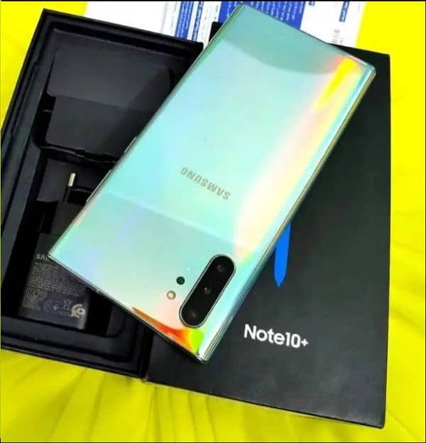 Samsung note 10 plus 12/256 GB 03240537819 my WhatsApp number 1