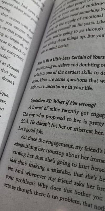 The subtle art of not giving a F*ck by Mark manson 2