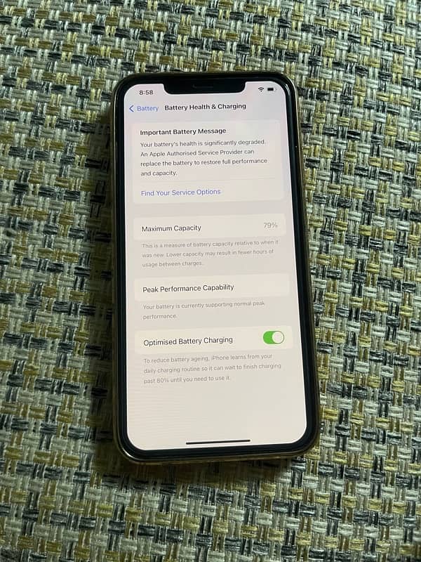 IPHONE XS MAX NON PTA 64 gb 1