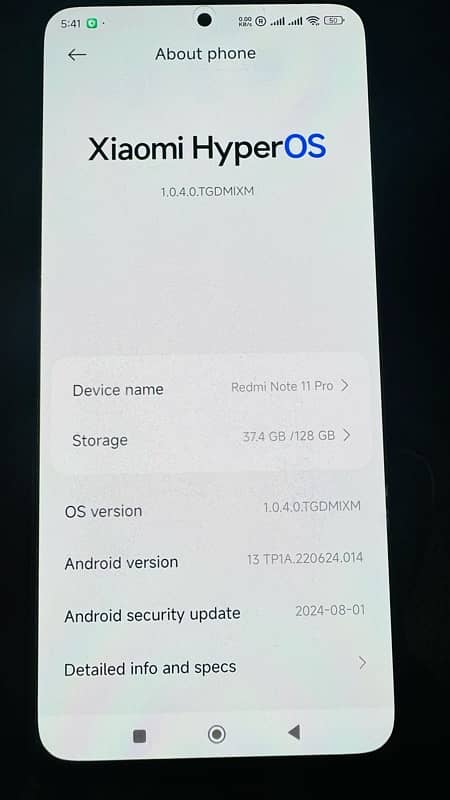 XIAOMI REDMI NOTE 11 PRO PTA 8