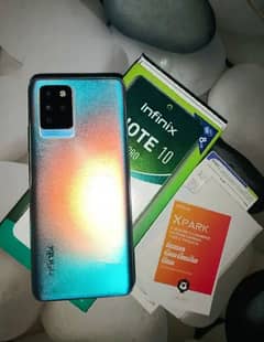 Infinix Note 10 Pro 8/128 Complete Box exchange possible