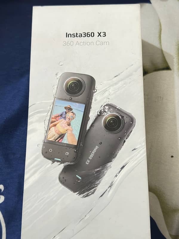 insta 360 x3 slightly used with all extra accessories 1