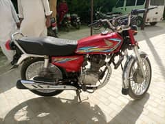 HONDA CG 125 Multan number