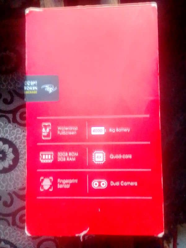 ITEL A49 MOBILE PHONE WITH BOX 10