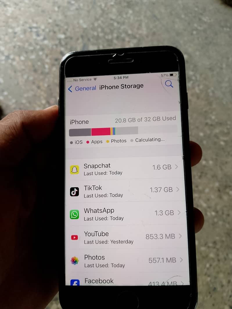 iPhone 7plus bypass 32gb 3