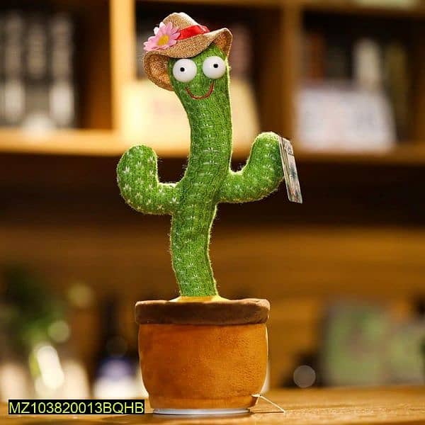 All Pakistan free delivery. Dancing cactus. Plush toy. Toy for kids 1