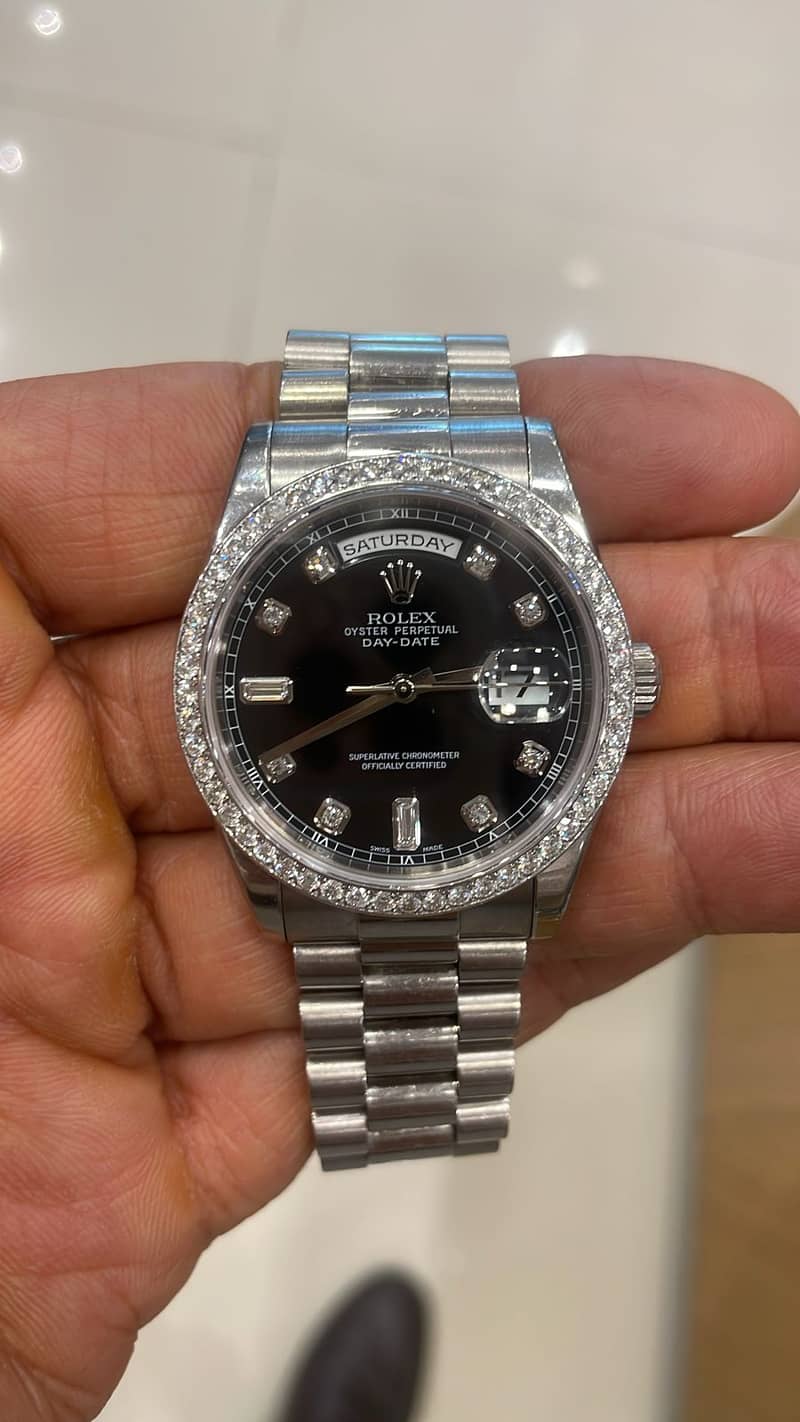 Sell your Watch Buyer ROLEX OYSTER PERPETUAL DATE JUST DAY DATE DAYTON 18