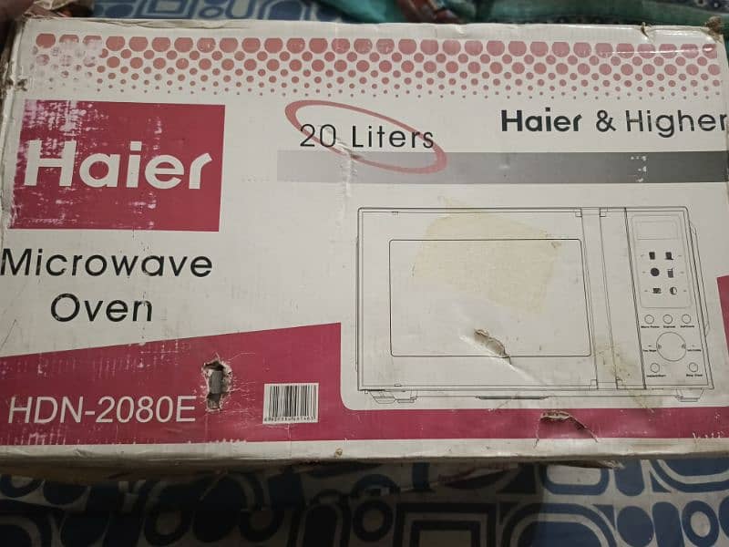 Haier oven new old model but not opened 1