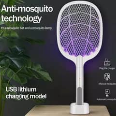 DP-834 (2 in 1) Mosquito Killer Racket -Kills Mosquitoes and  Flies