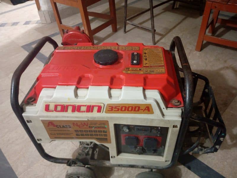 less used Generator 35000 a , Loncin 6