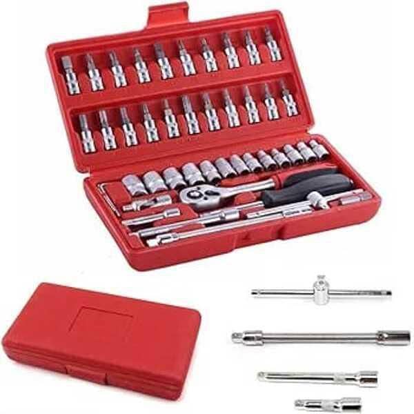 46 PCs of tools )price 2600 ha Baki 10 thousand price nhi ha 5