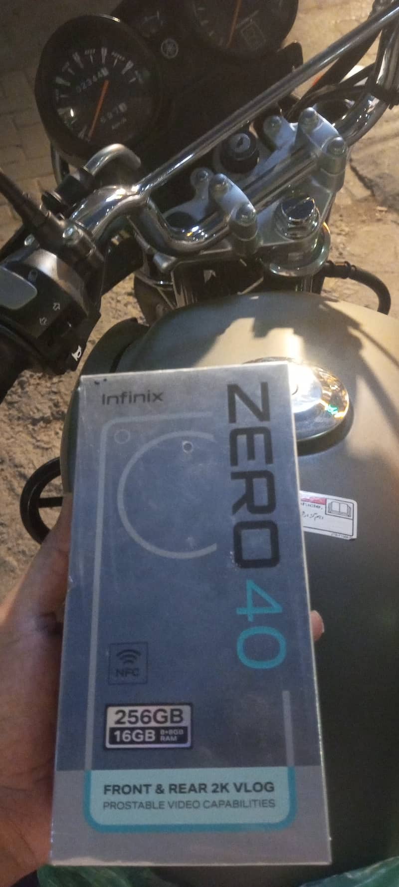 Infinix zero 40 box packed 0