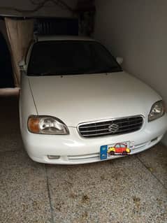 Suzuki Baleno 2002 model 2003 register Islamabad number