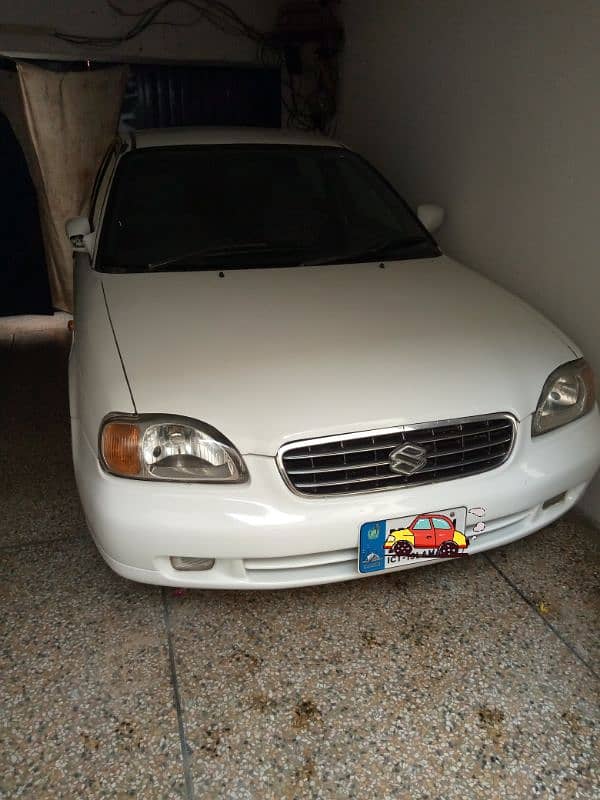 Suzuki Baleno 2002 model 2003 register Islamabad number 0