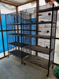 birds cages available speacially designed for lovebirds ( galvanised )