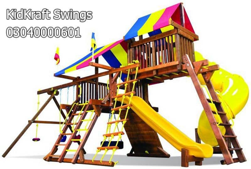 Swings, Slides, Seesaw, Merry go round, Jungle Gym, Gazebo,Unit, Combo 1