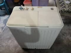 Haier washing machine double