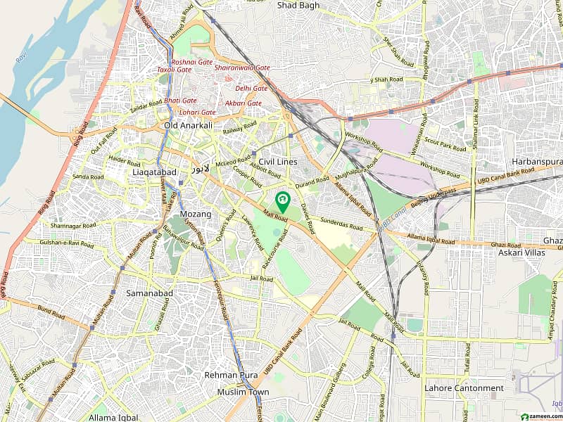 4Kanal 10SQFT Commercial Plot For Sale Near HBL Headoffice Mall Road 0