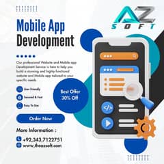 Website design, web development, Mobile App development