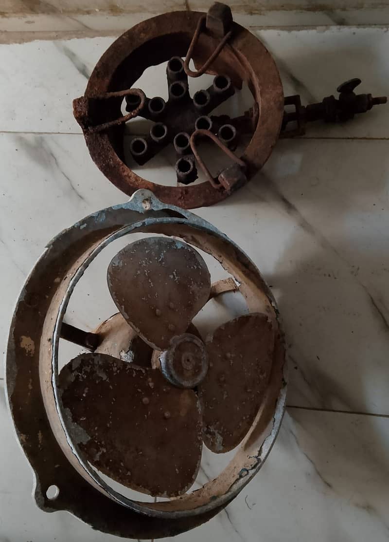 Old Single stove Gas chola heavy duty and Big size Exhaust fans 11,000 1