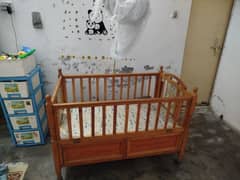 Wooden Baby Cot