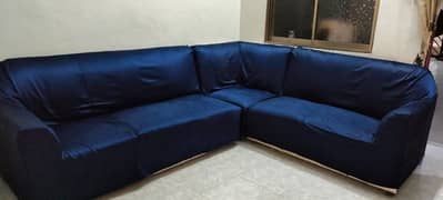 6 seater L shape sofa 0