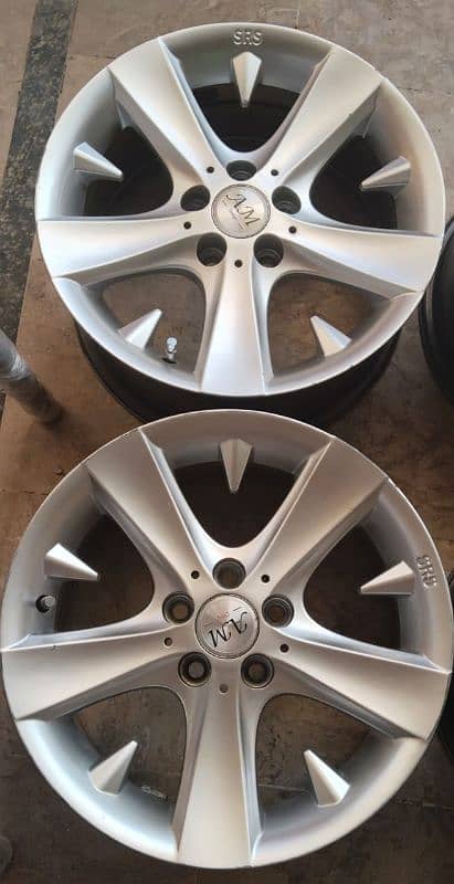 Alloy rims 4