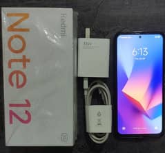 REDMI NOTE 12 5G, 6/128, 0 FAULTS, FULL BOX 10/10