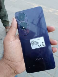 oppo a60 8gb 256gb with box charger in 9month warrnty only glas brake