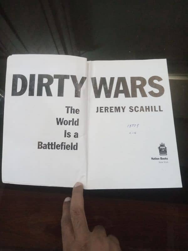 dirty war book by Jeremy scahill 1