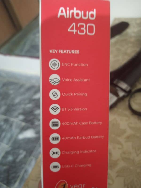 Selling Brand new Audionic Earbud 430 1