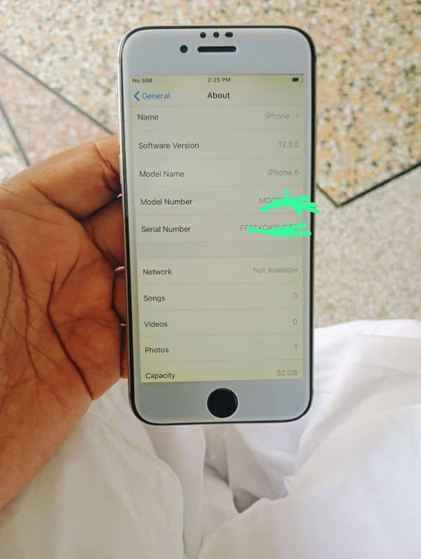 iphone 6 pta approved 32 gb. water pack 2