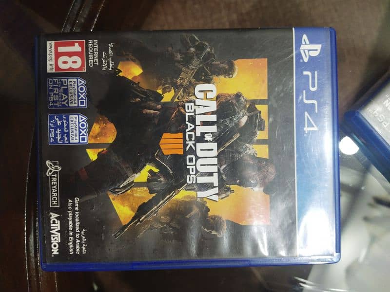 CALL OF DUTY BLACK OPS 4 PS4 (USED) 0