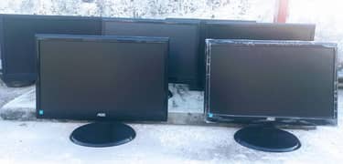 6 Fast Computers with New LCDs - For Sale  Low Price!