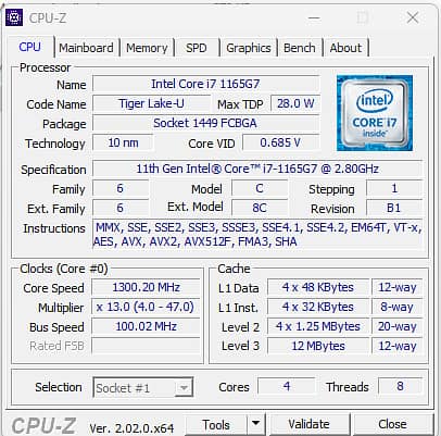 Laptop Touch Screen 11 Gen 6