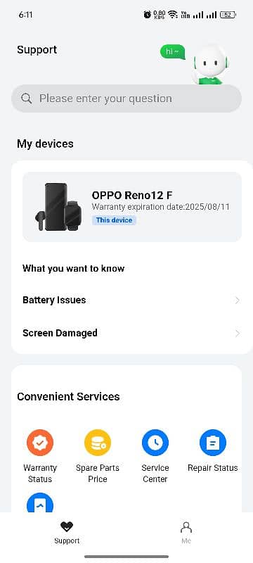 oppo Reno 12F 4G 8