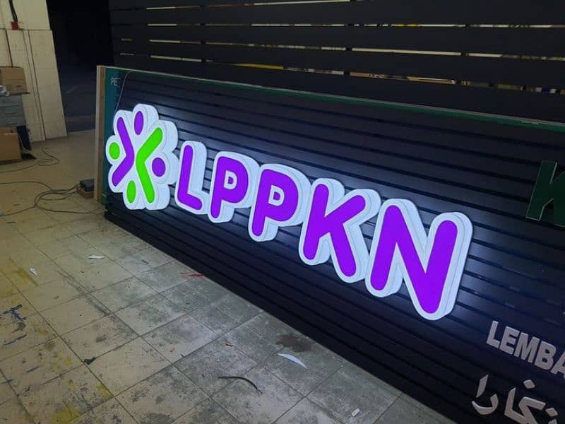 LED sign board 7