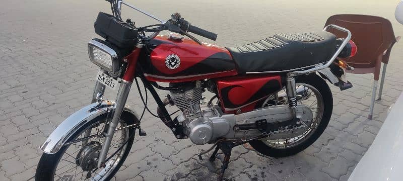 Honda 125 2003 model islambad num 4