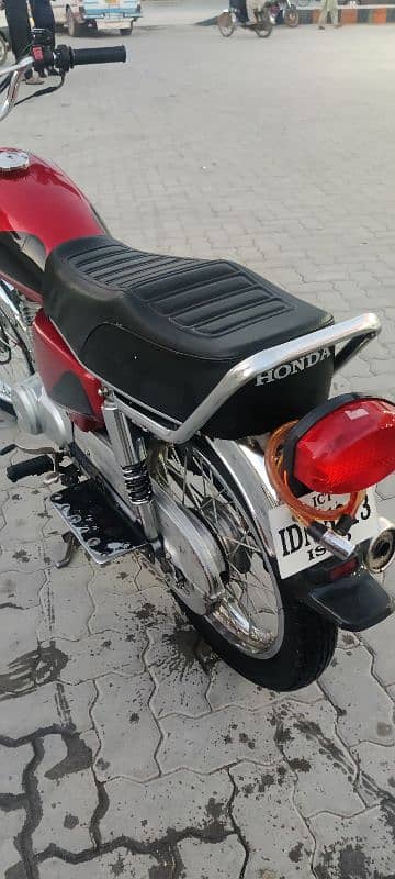 Honda 125 2003 model islambad num 5