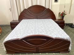 bed set with side tables and dressing tables original wood