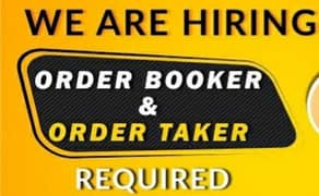 Order bookers required for Rawalpindi Islamabad. Good package