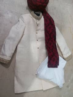 beautiful sherwani and qulla