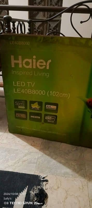 Haier LED Tv 4o inch 2